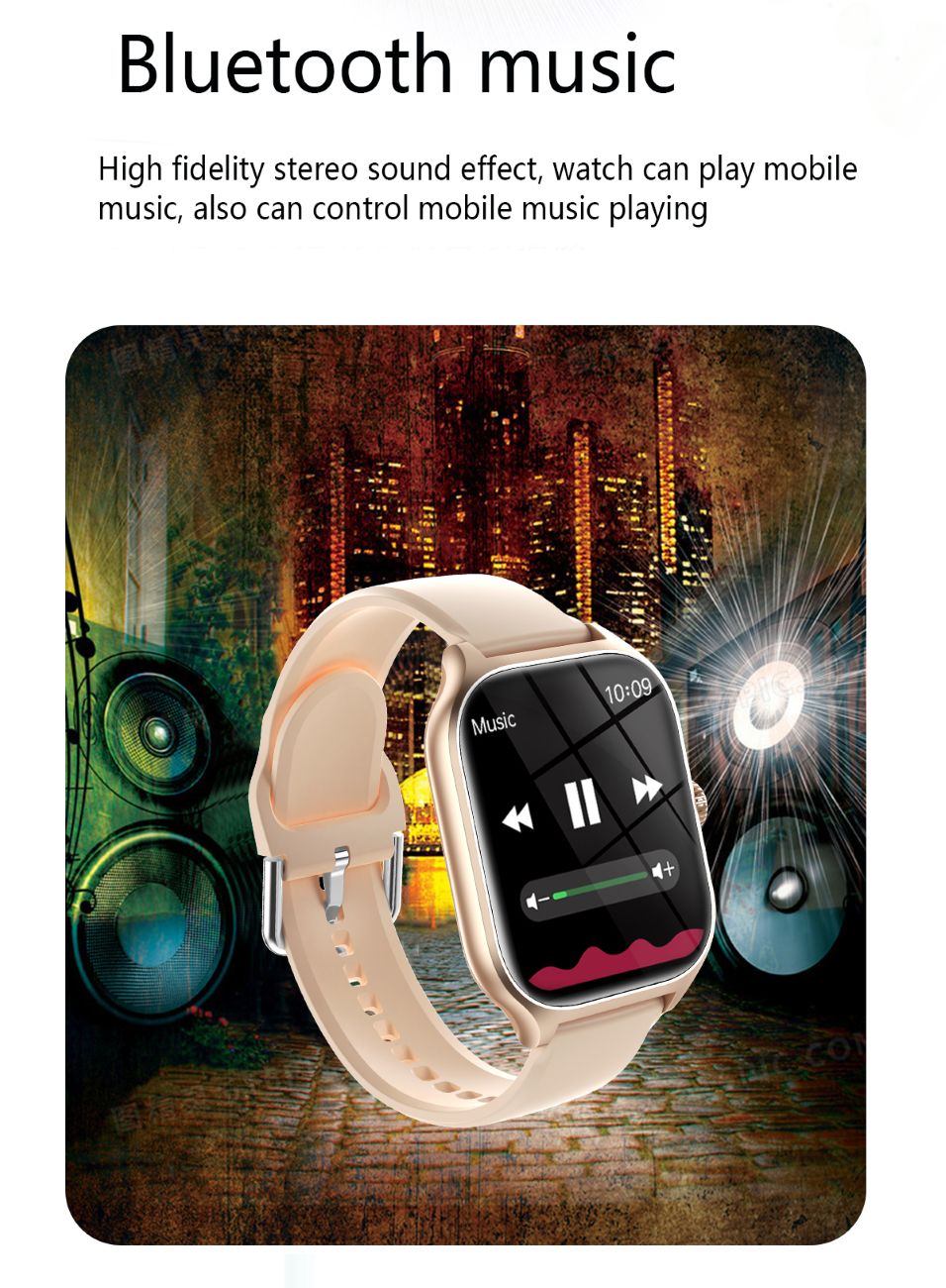 GTS4 smart watch Bluetooth call health monitoring reminder sports watch