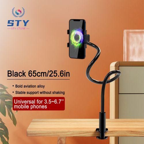 ARHANORY Tripod Stand Phone Holder Desktop Lazy With Rotate 360 Degrees Various Shapes BlackBlack