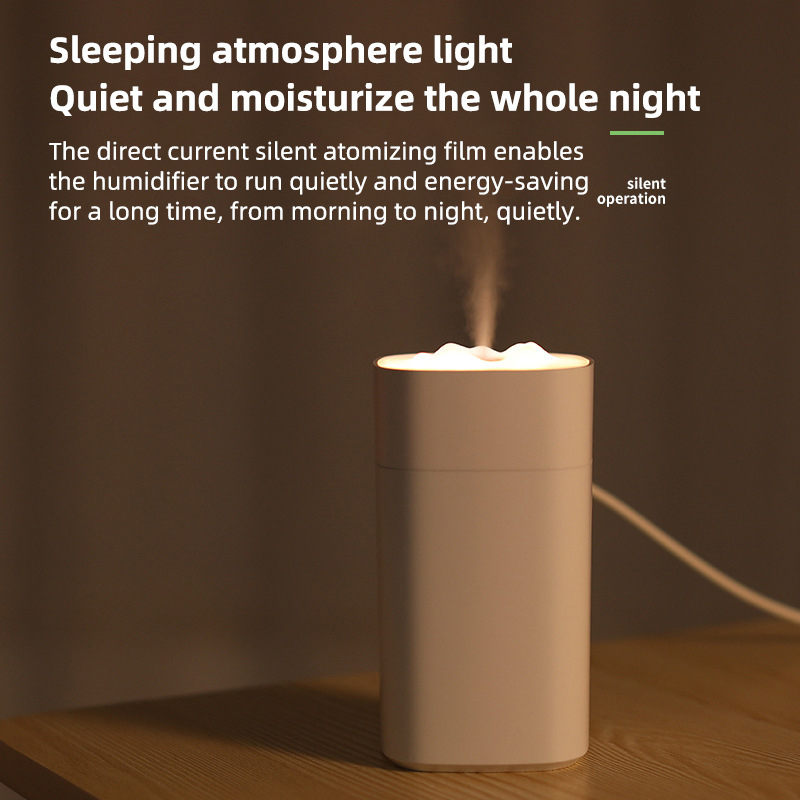 Sifang Snow Mountain Humidifier USB Mini Car Air Purifier Home Humidifier