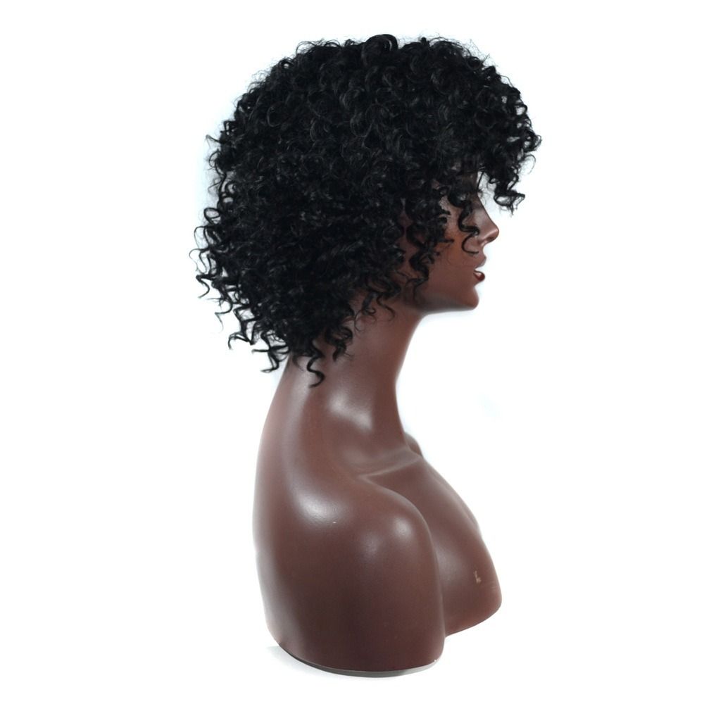 TopKiss Sexy Small Curls Wig for Women, Wish Synthetic Hair Head Cover Local