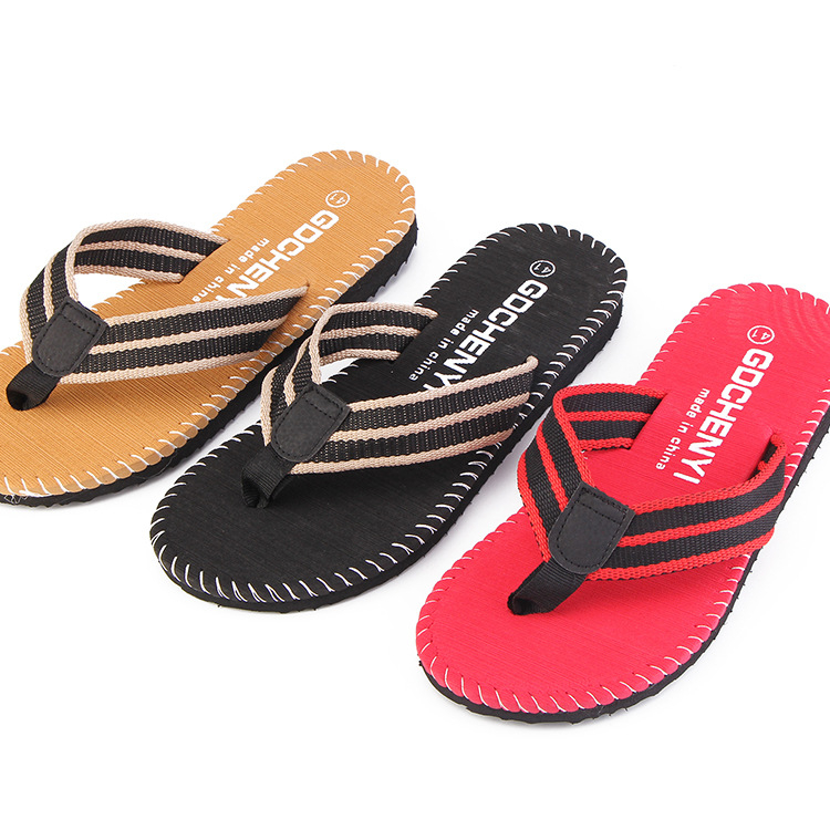 171 Men's Summer Non Slip Flip-Flops Comfort Breathable Sandals Casual Home Beach Shoes
