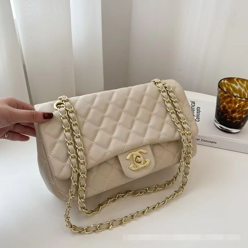 Trendy Fashionable New Handbags 2024 Quilted Lattice Light Lady Chain Bags Shoulder Lady Fashion Design Purses For Women
