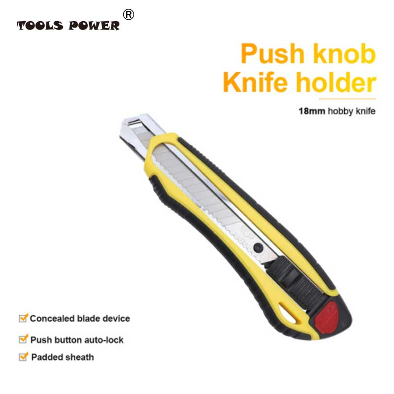 Tools power Paper Cutter Large Size Utility Knife Auto-lock Paper Cutter With spare blade School and Office Stationery Tools