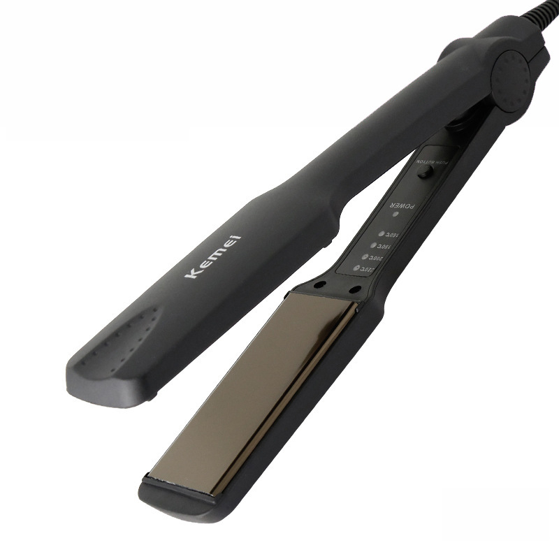 Kemei Professional Hair Straightener Straightening Iron Pranchas De Cabelo Curling Irons Styling Tools Chapinha Ionic Flat Iron