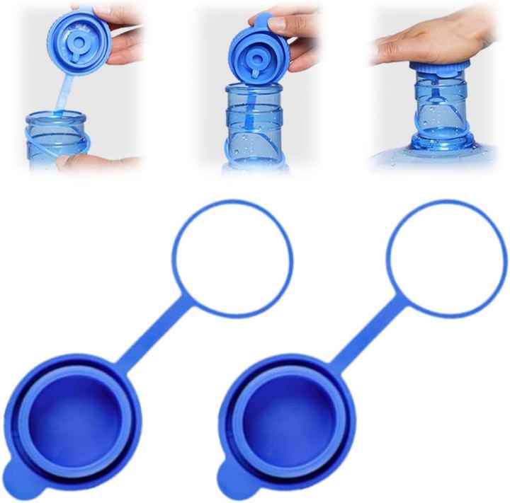 AUNONT Universal mineral water bucket lid silicone sealing cover single purchase round cover pure water bucket cover smart cover reusable