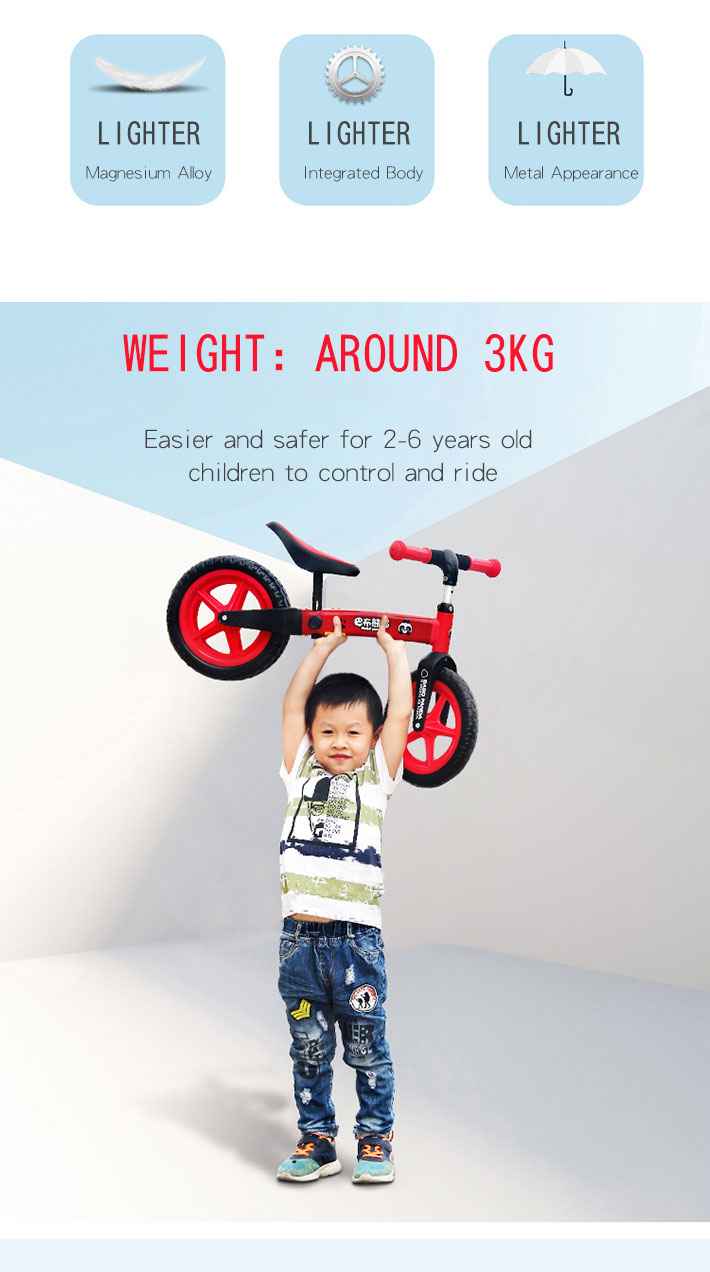 Babo Panda Children Dual Rear Wheels Scooters Adjustable Height BBP004 