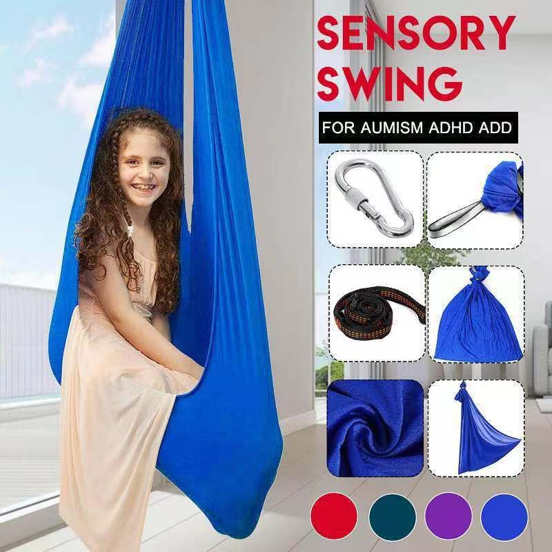 Elastic 5 Meters 2017 Aerial Yoga Hammock Flying Swing Latest Multifunction Anti-gravity Yoga Belts for yoga training Yoga belt