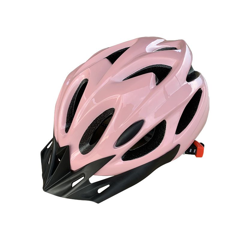 Adult Integrated Molded Bicycle Helmet, PC+EPS Safety Helmet with Ventilation, Adjustable Lightweight Cycling Helmet for Road Bike, Skateboarding, Commuting, Multi-Color Options
