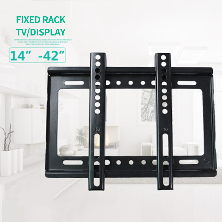 Full Motion Articulating TV Wall Mount Fixed Frame for 14-42 Inch LED, LCD, Flat Screen TVs, Holds Weight up to 20KG