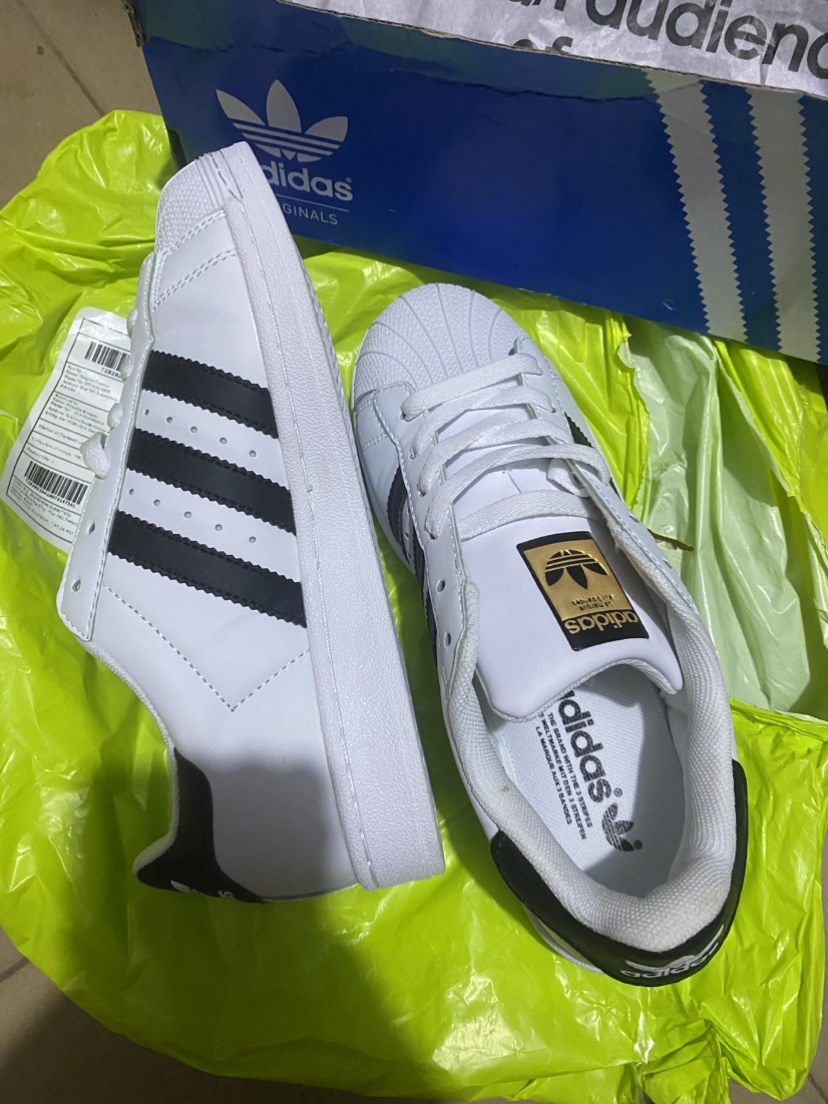 Adidas Black White Shoe Laces Flat Double Woven Anti-slip Polyester Shoelaces Sports Casual White Shoes Classic Shoelace evaluates picture