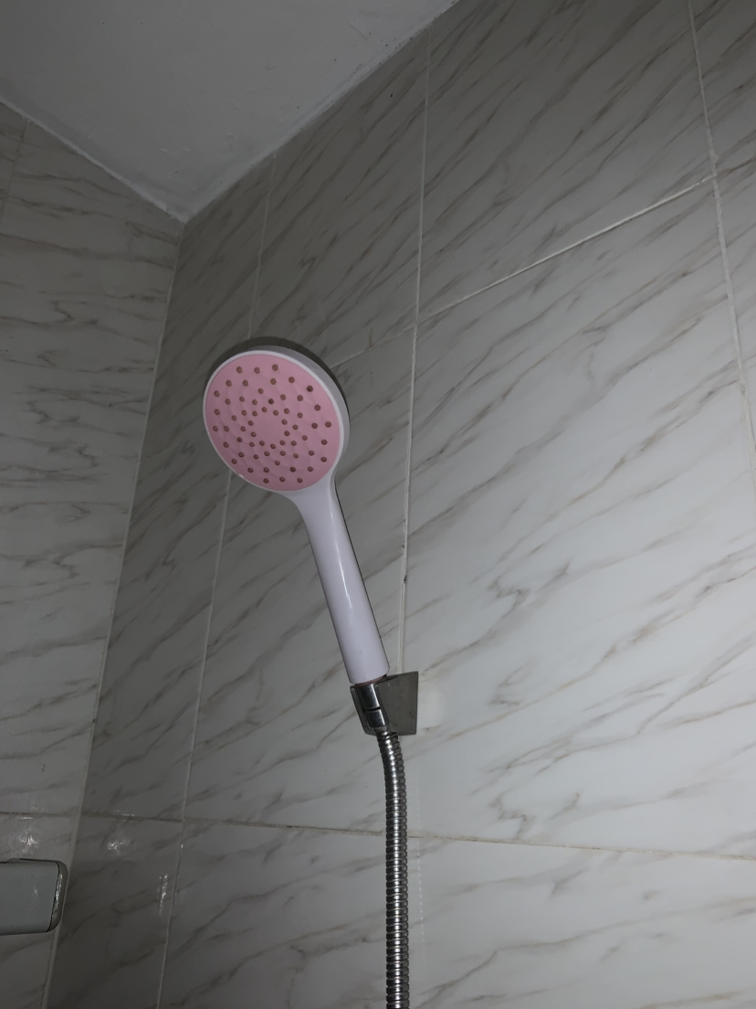 Handheld Shower Head, High Pressure, Water Saving, Shower Sprayer, Pink evaluates picture