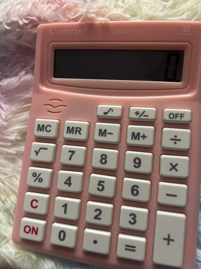 CM-68V PLUS 8 Digits Electronic Calculator Large Screen Desktop Calculators Home Office School Study Calculators Financial Accounting Tools evaluates picture