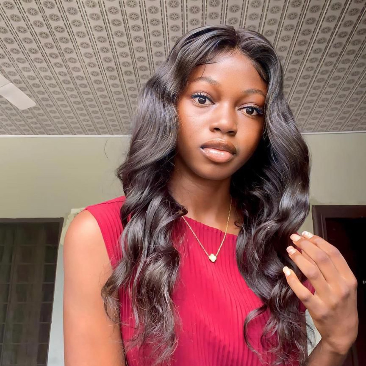 Obaasima Strands Faux Locs Crochet Braids Hair Pre Looped Soft Dreadlocks Braiding Hair Faux Locs Pack- Soft Locs Crochet Hair BLACK (2#) evaluates user icon